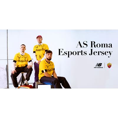 New Balance Reveals AS Roma 22/23 Esports Jersey
