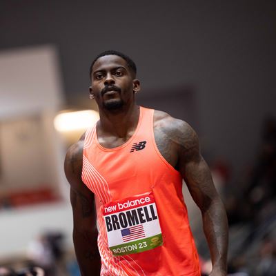 Trayvon Bromell NB Grand Prix 2023 at The TRACK at NB Race Image