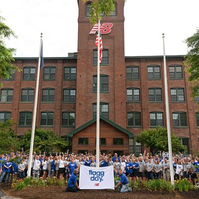 New Balance Central Maine Factory Celebrates Cooper Flagg Day
