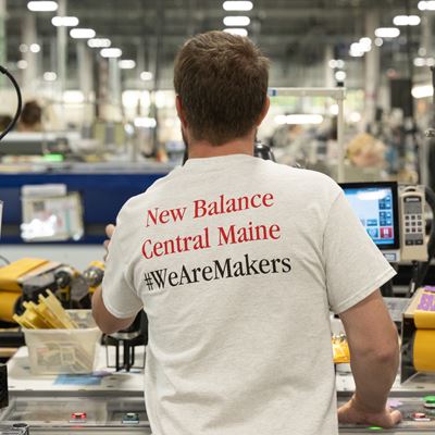 New Balance Opens Expanded Central Maine Factory