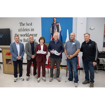 New Balance Opens Expanded Central Maine Factory