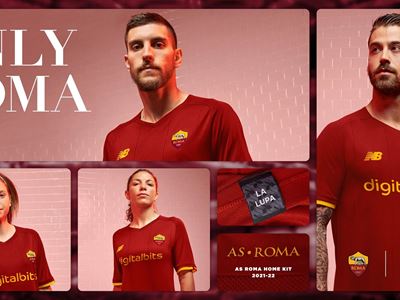 AS Roma 21/22 Home Kit