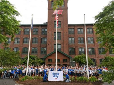 New Balance Central Maine Factory Celebrates Cooper Flagg Day