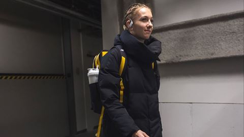 Femke Bol Walkout New Balance Grand Prix 2023 at The TRACK at New Balance