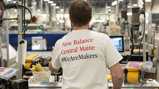 New Balance Opens Expanded Central Maine Factory