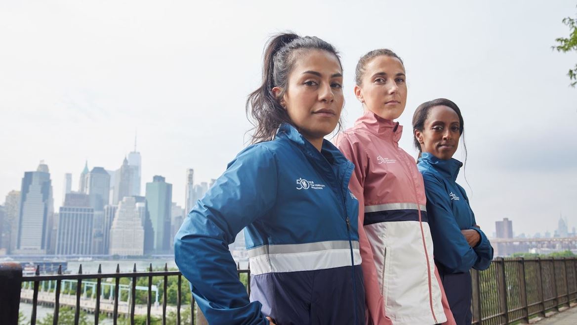 New Balance Press Box : 2021 TCS New York City Marathon event range product  launch