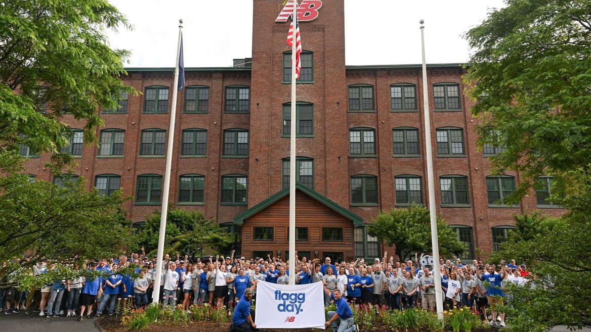 New Balance Central Maine Factory Celebrates Cooper Flagg Day