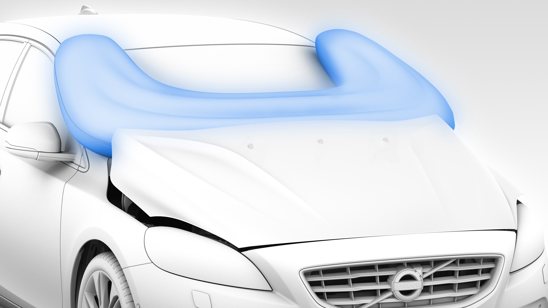 Volvo V40 - Pedestrian Airbag