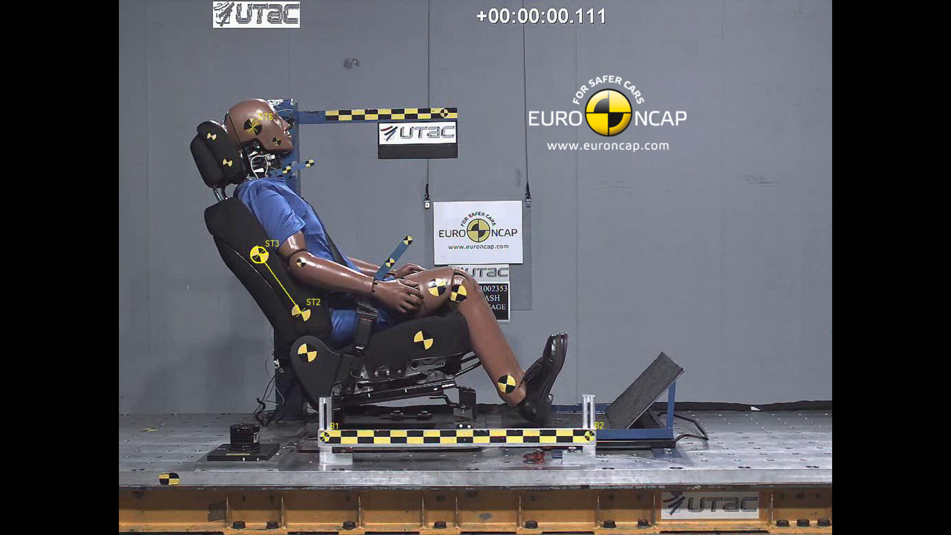 Kia Sportage – Whiplash test 2010