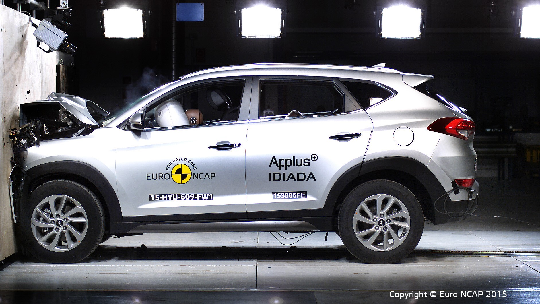 Hyundai Tucson - Frontal Full Width test 2015
