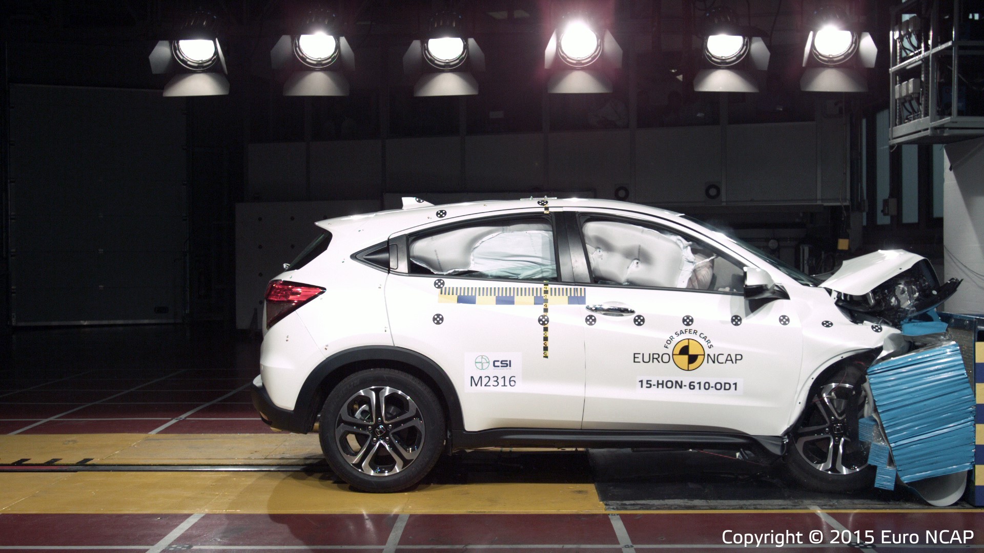 Honda HR-V - Frontal Offset Impact test 2015