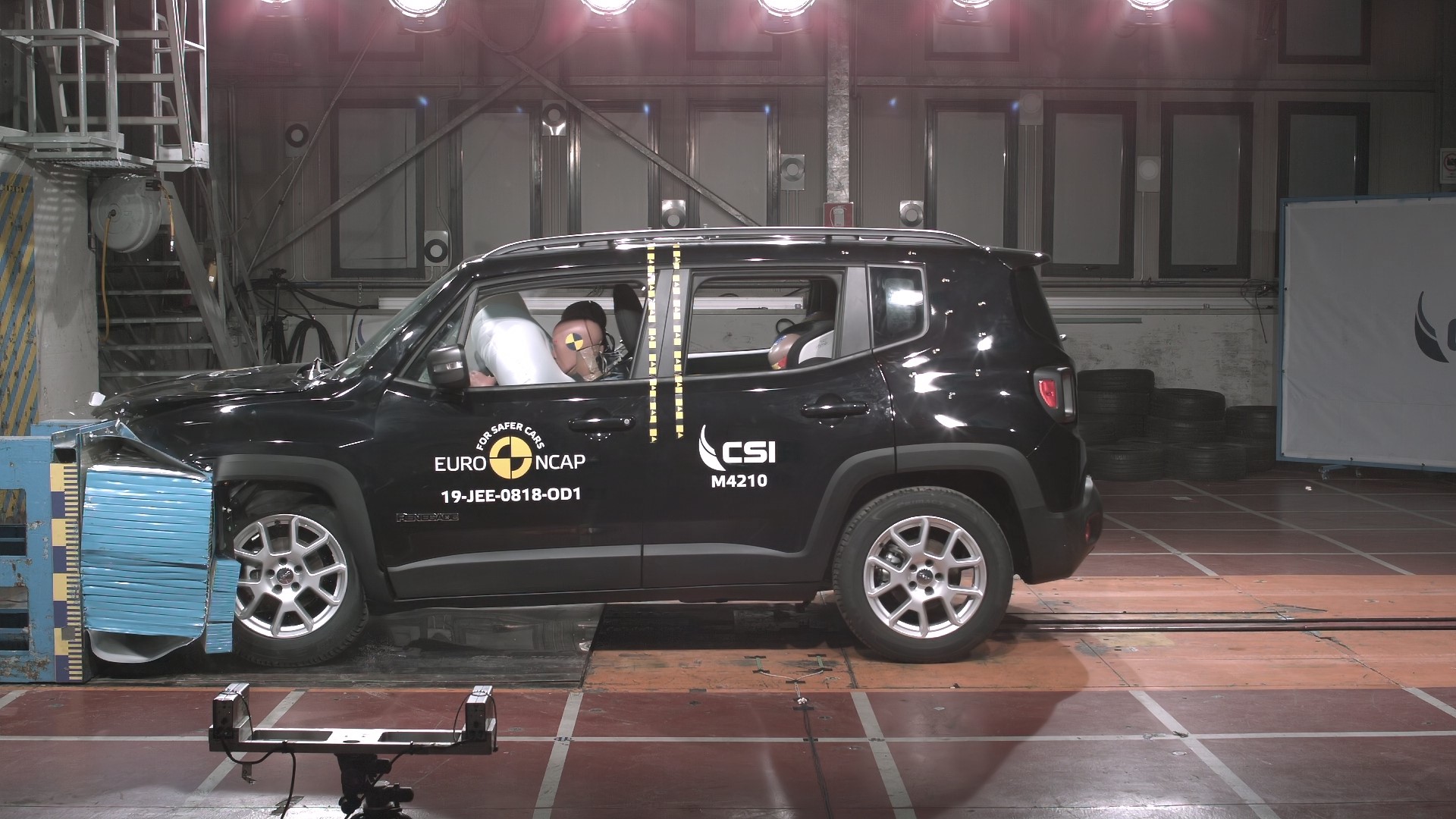 Jeep Renegade - Frontal Offset Impact test 2019