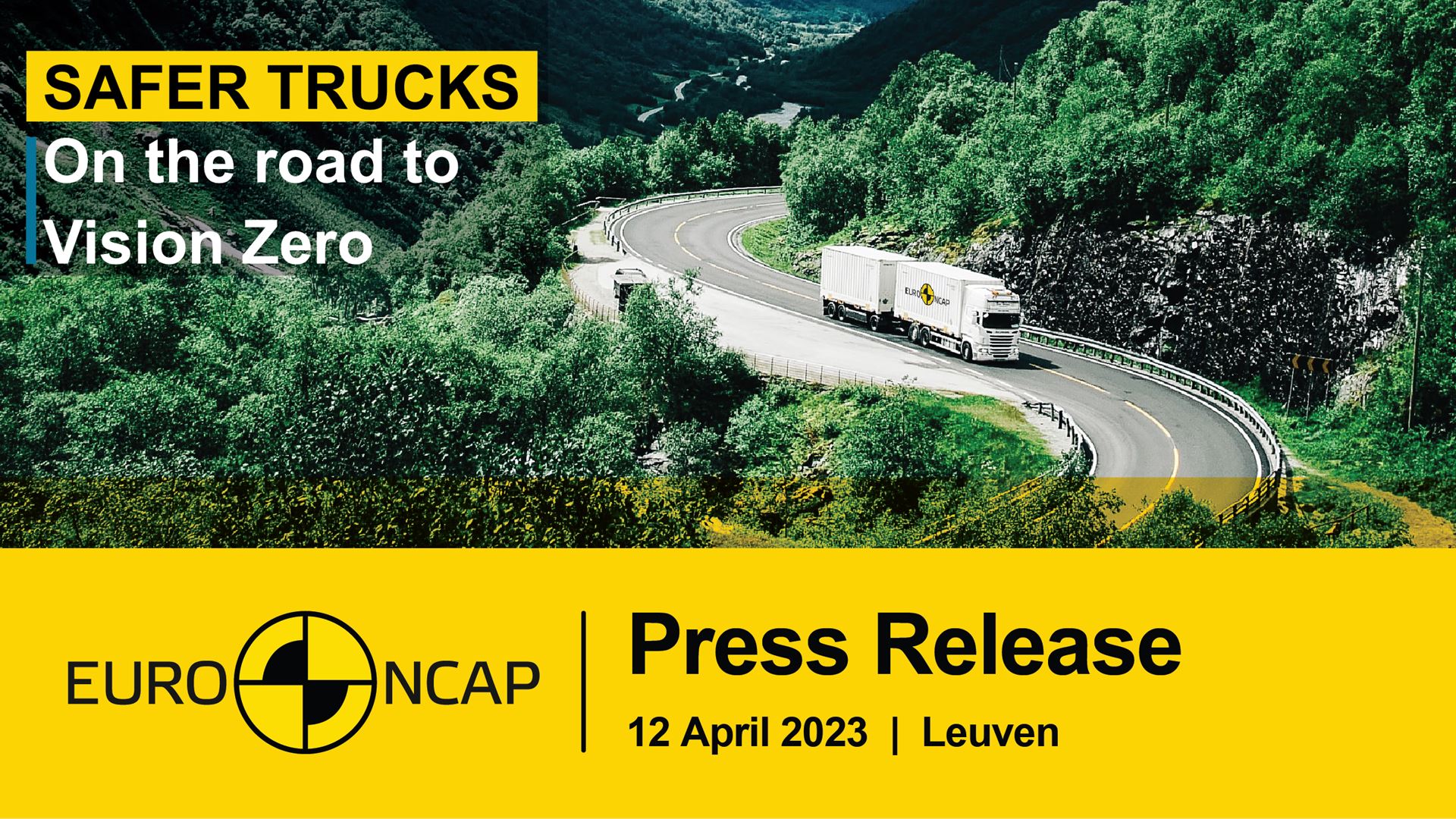 Euro NCAP announces plans for a new Truck Safety rating scheme
