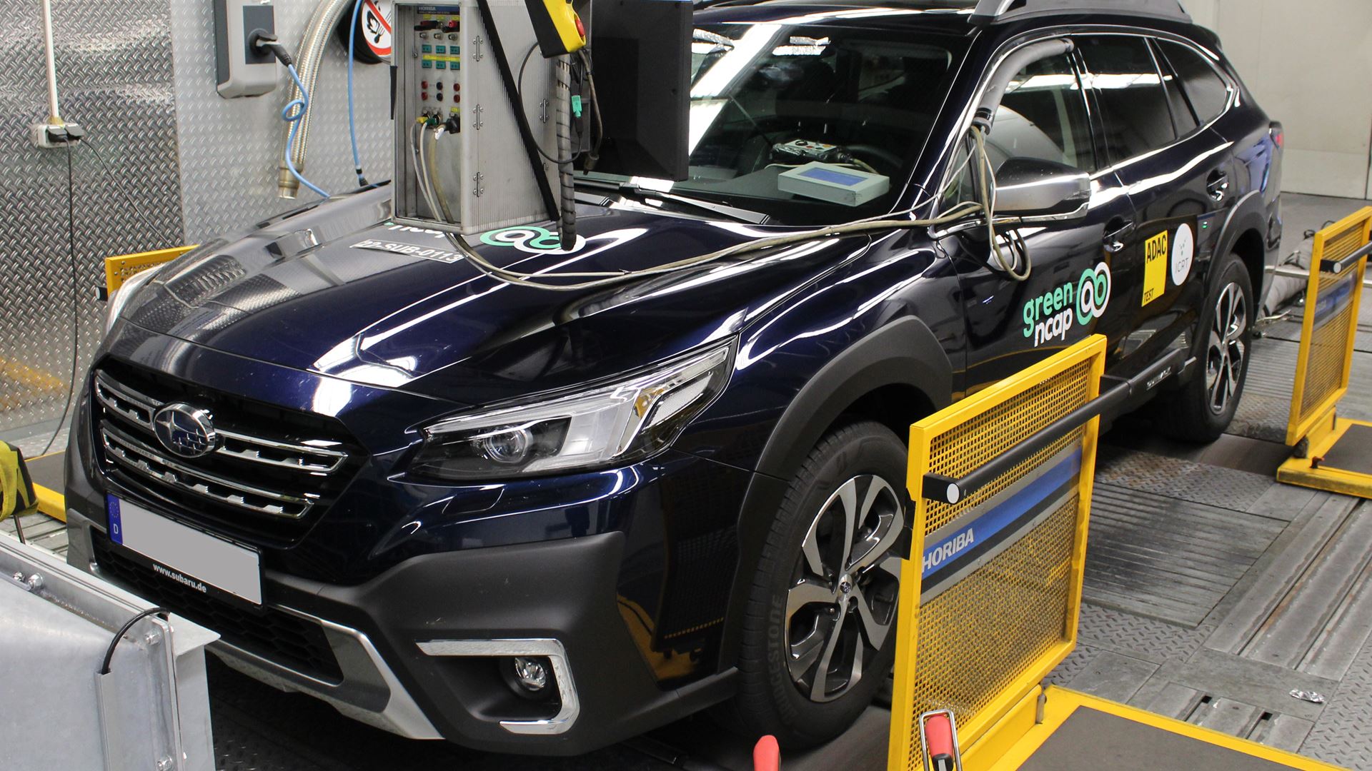 Subaru Outback Green NCAP results 2022