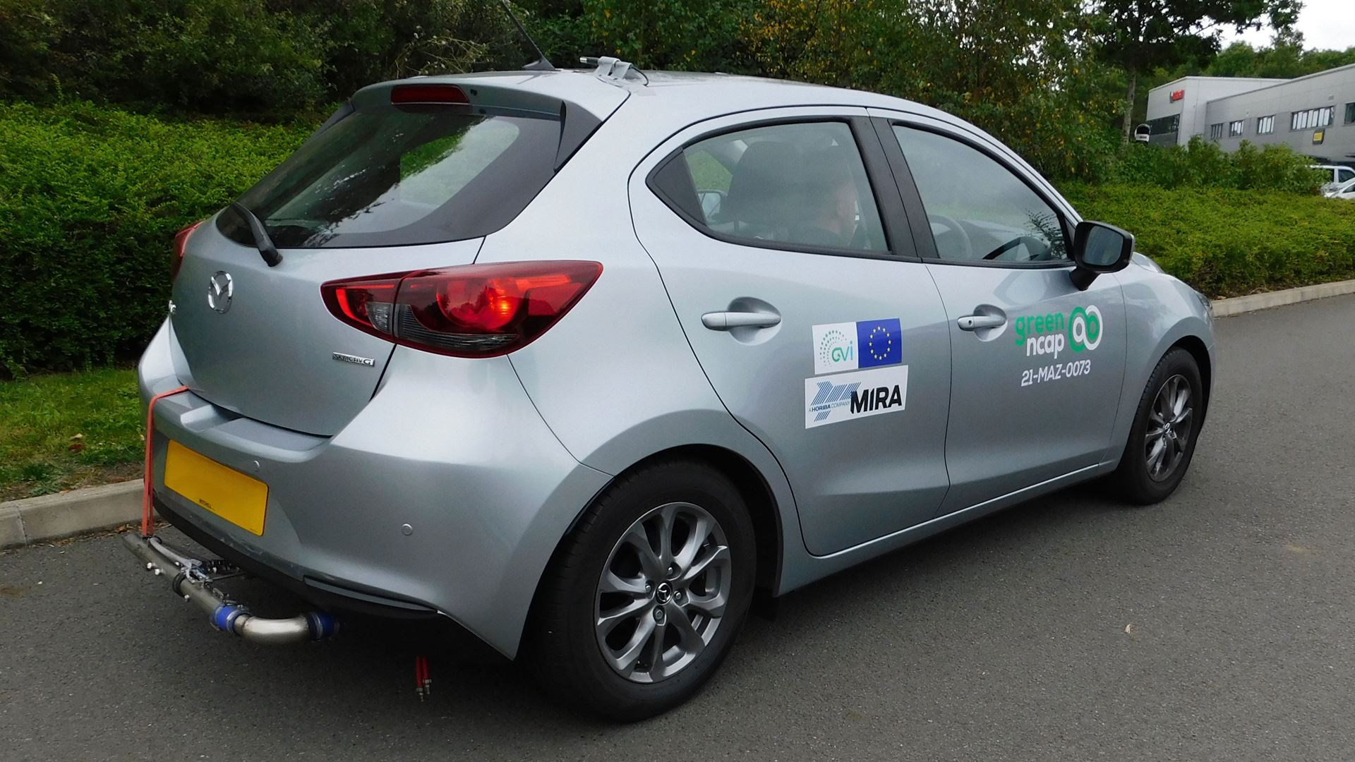 MAZDA 2 Green NCAP results 2021