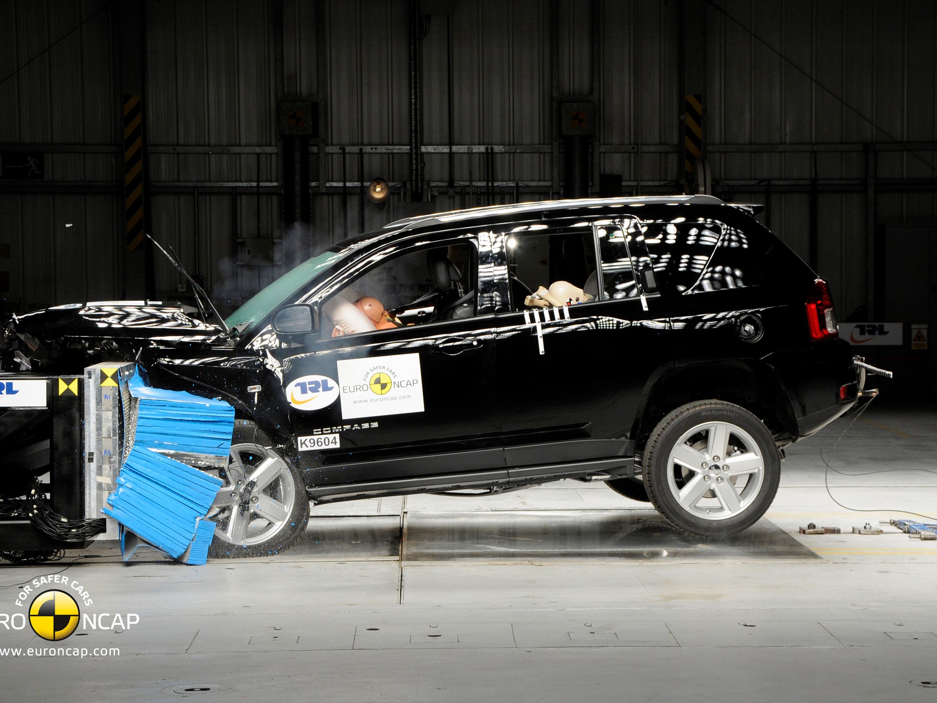 Jeep Compass – Front crash test