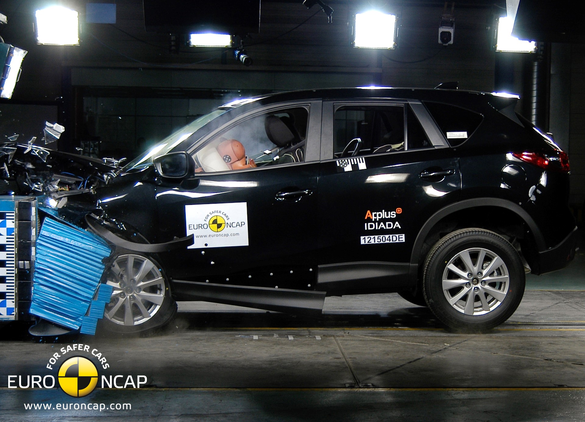 Mazda CX-5 – Front crash test