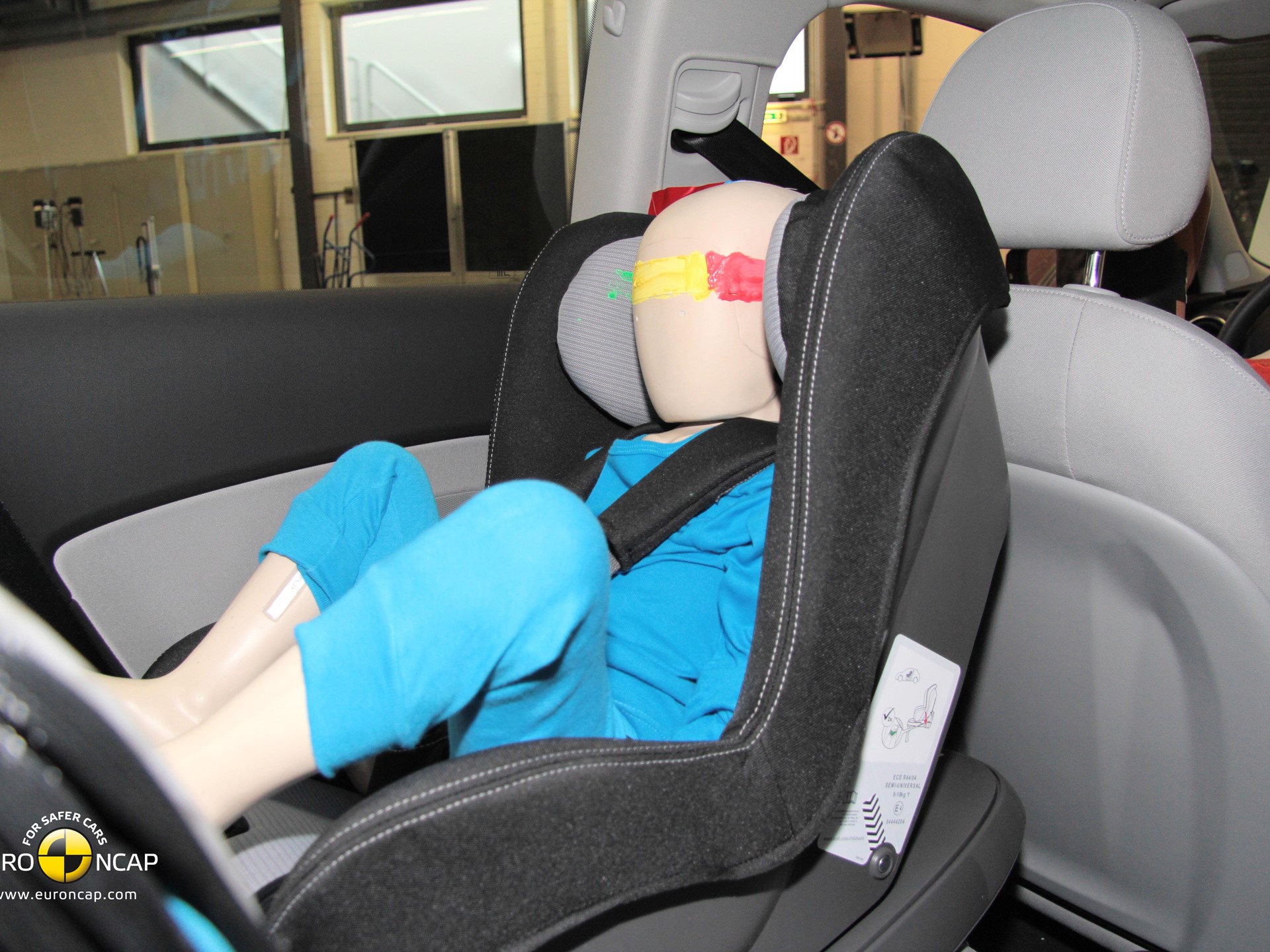 dam bouwen toediening Audi A3 – Child Rear Seat crash test