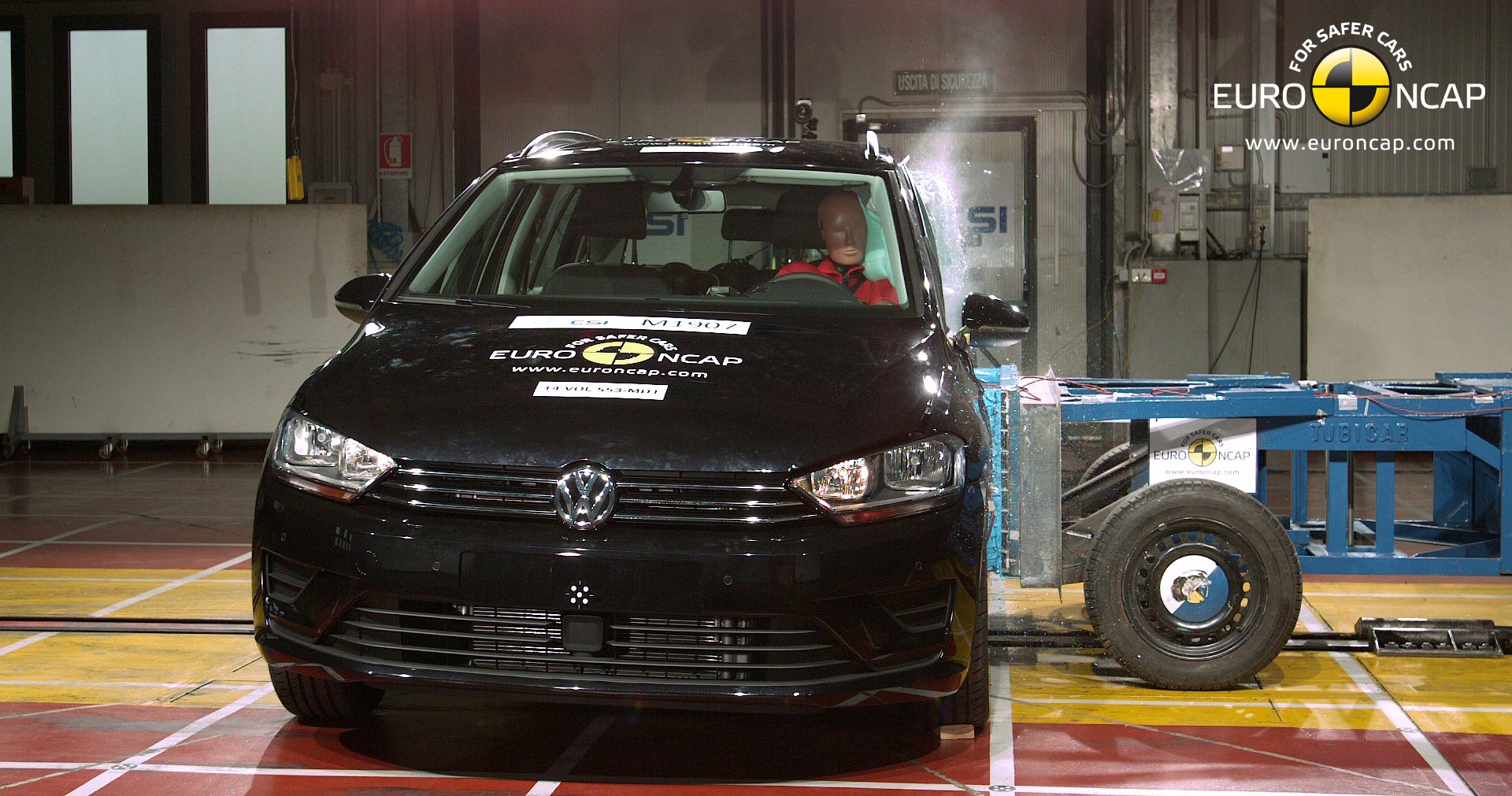 vw polo 2014 crash test