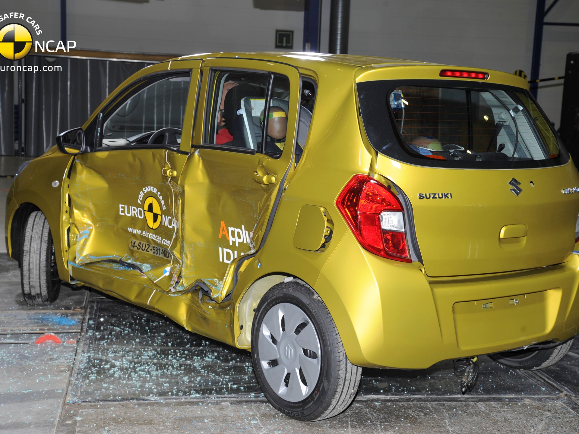 Suzuki Celerio  - Side crash test 2014