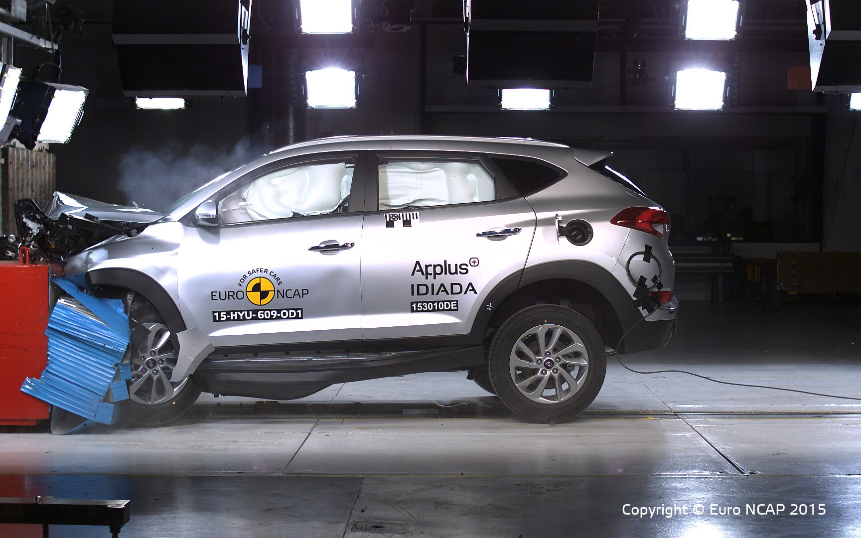 Hyundai Tucson  - Frontal Offset Impact test 2015