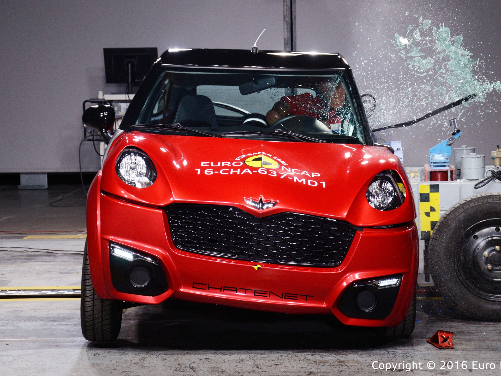 Chatenet CH30 Side crash test 2016