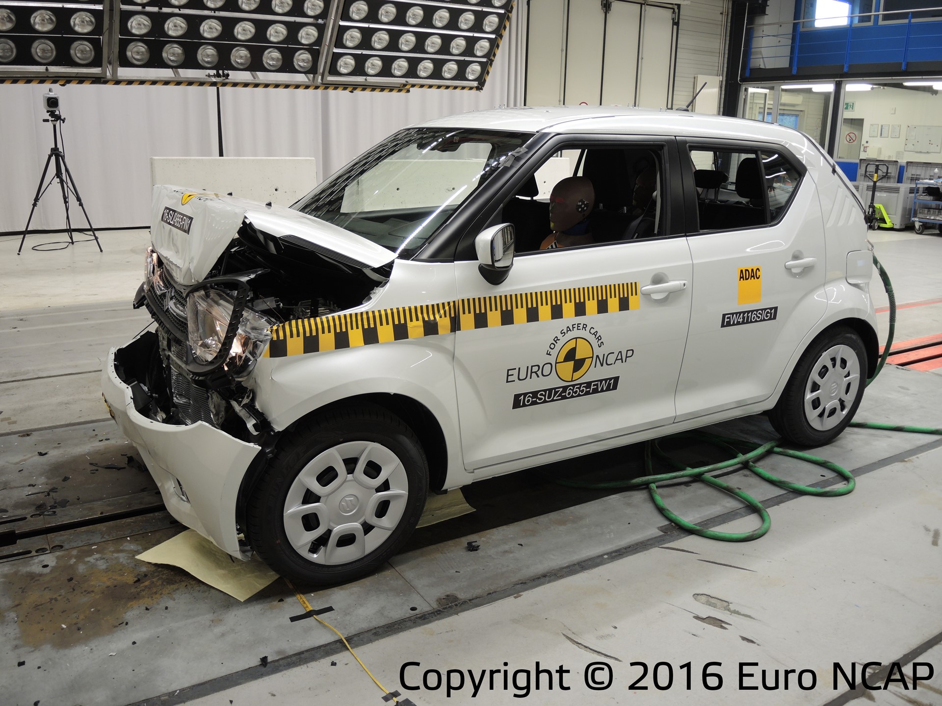Suzuki Ignis - Frontal Full Width test 2016 - after crash