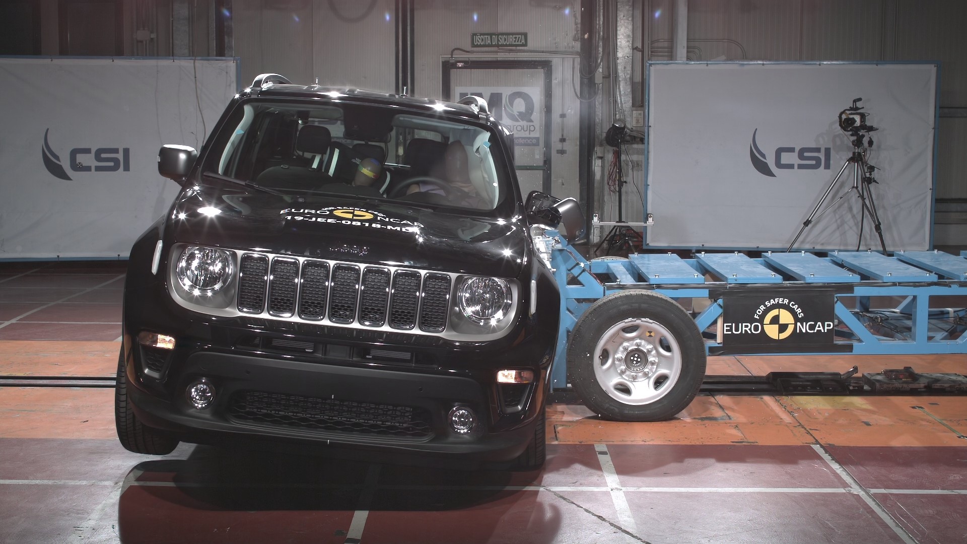 Jeep Renegade - Side crash test 2019