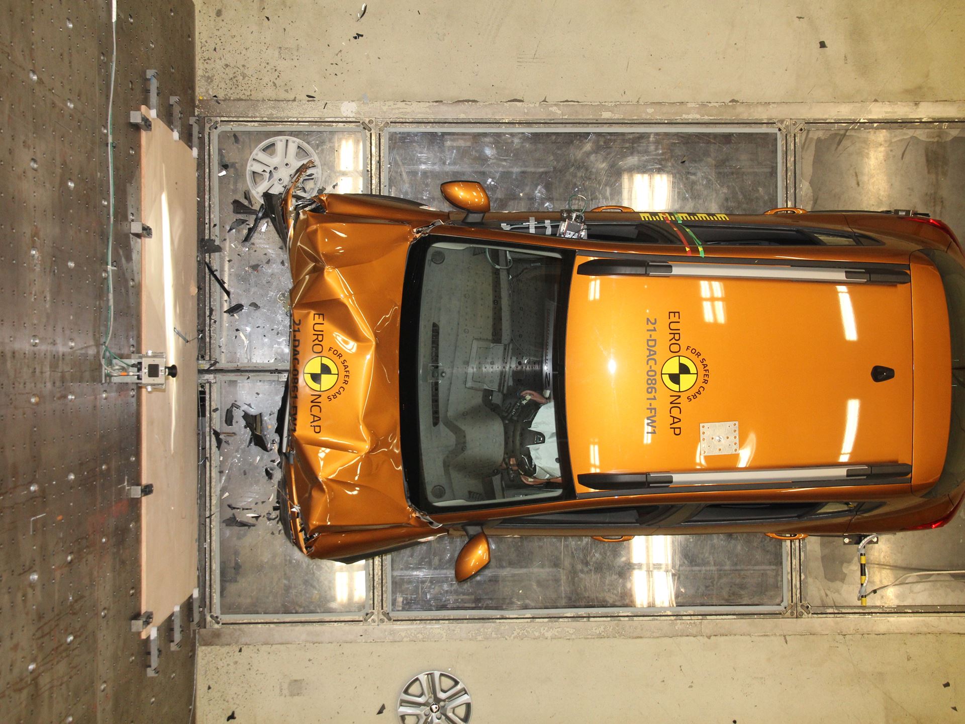 DACIA STEPWAY CRASH TEST visual data 4