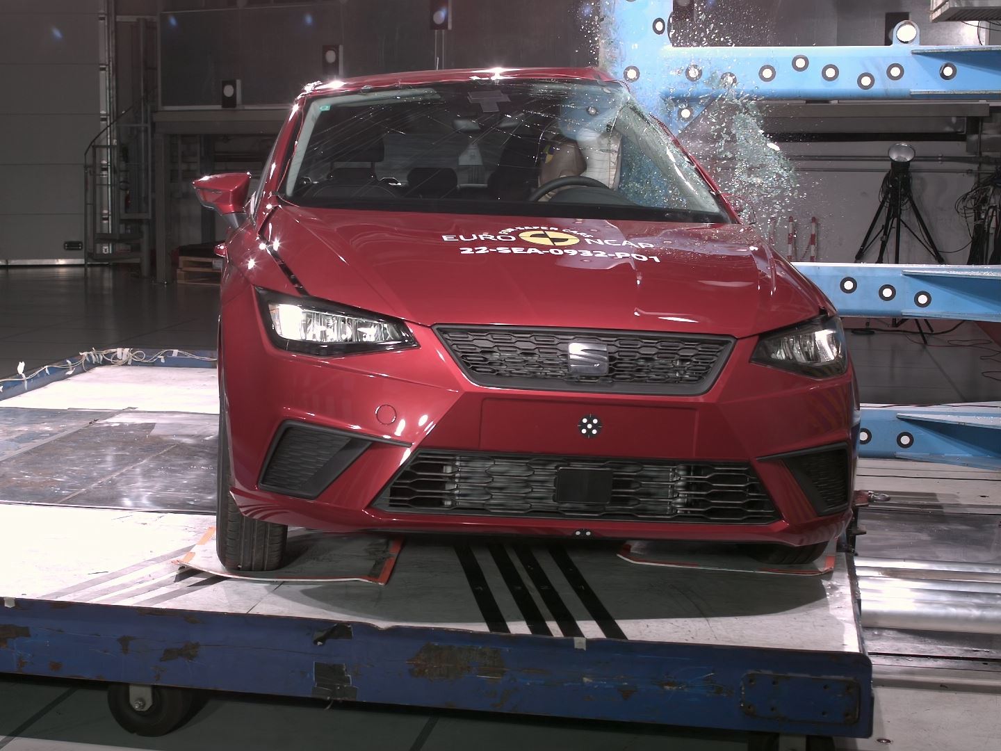 SEAT Ibiza - Side Pole test 2022