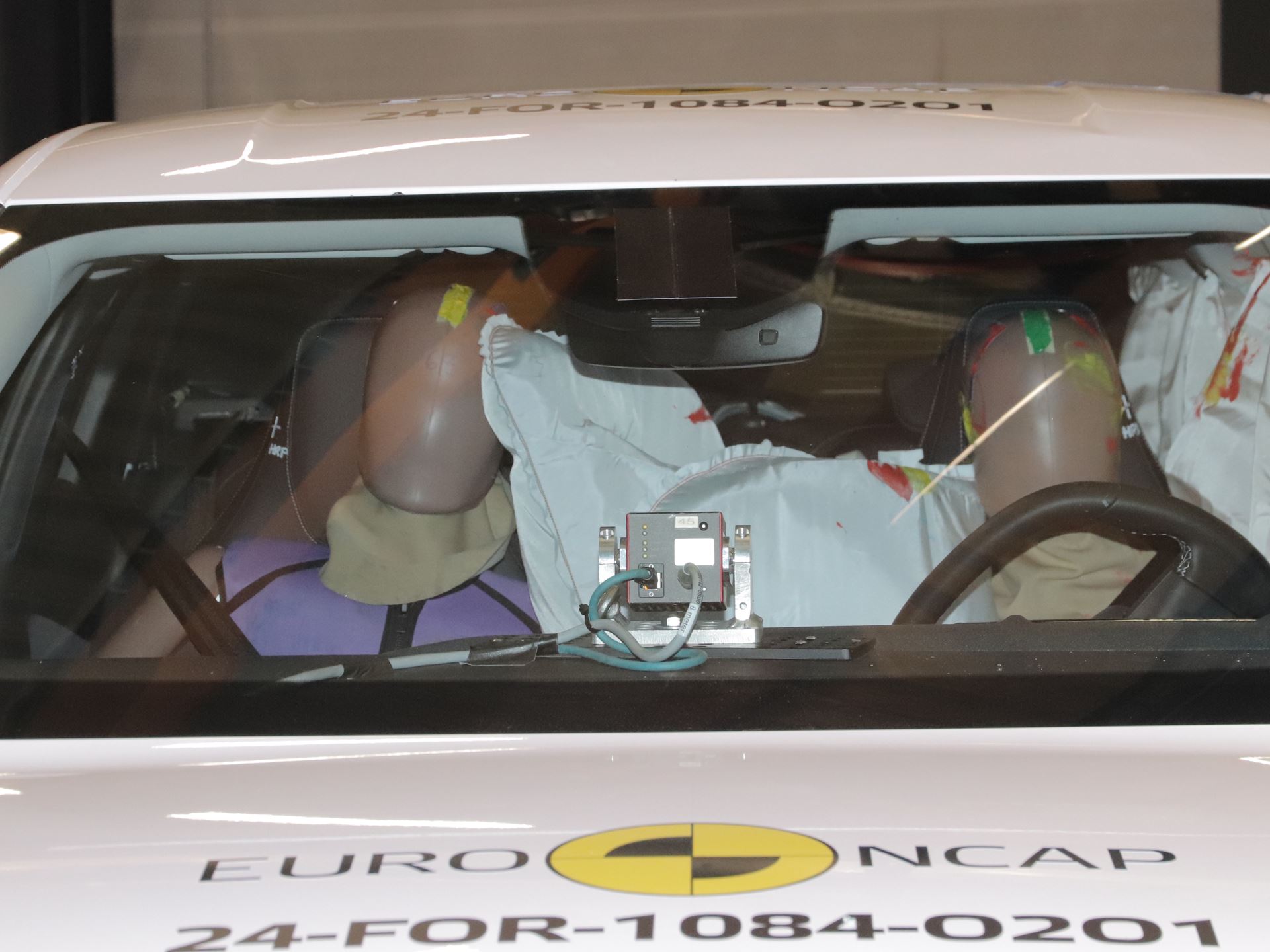 Ford Explorer Far Side impact test 2024 after crash