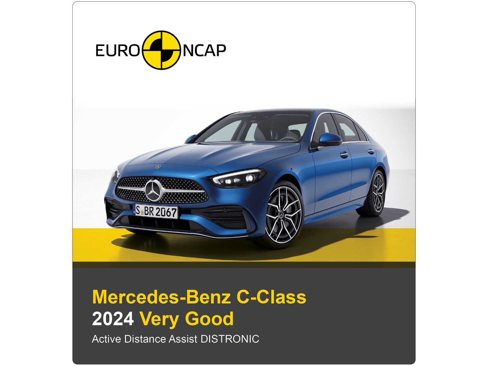 Mercedes Benz C Class Euro NCAP Assisted Driving Results 2024