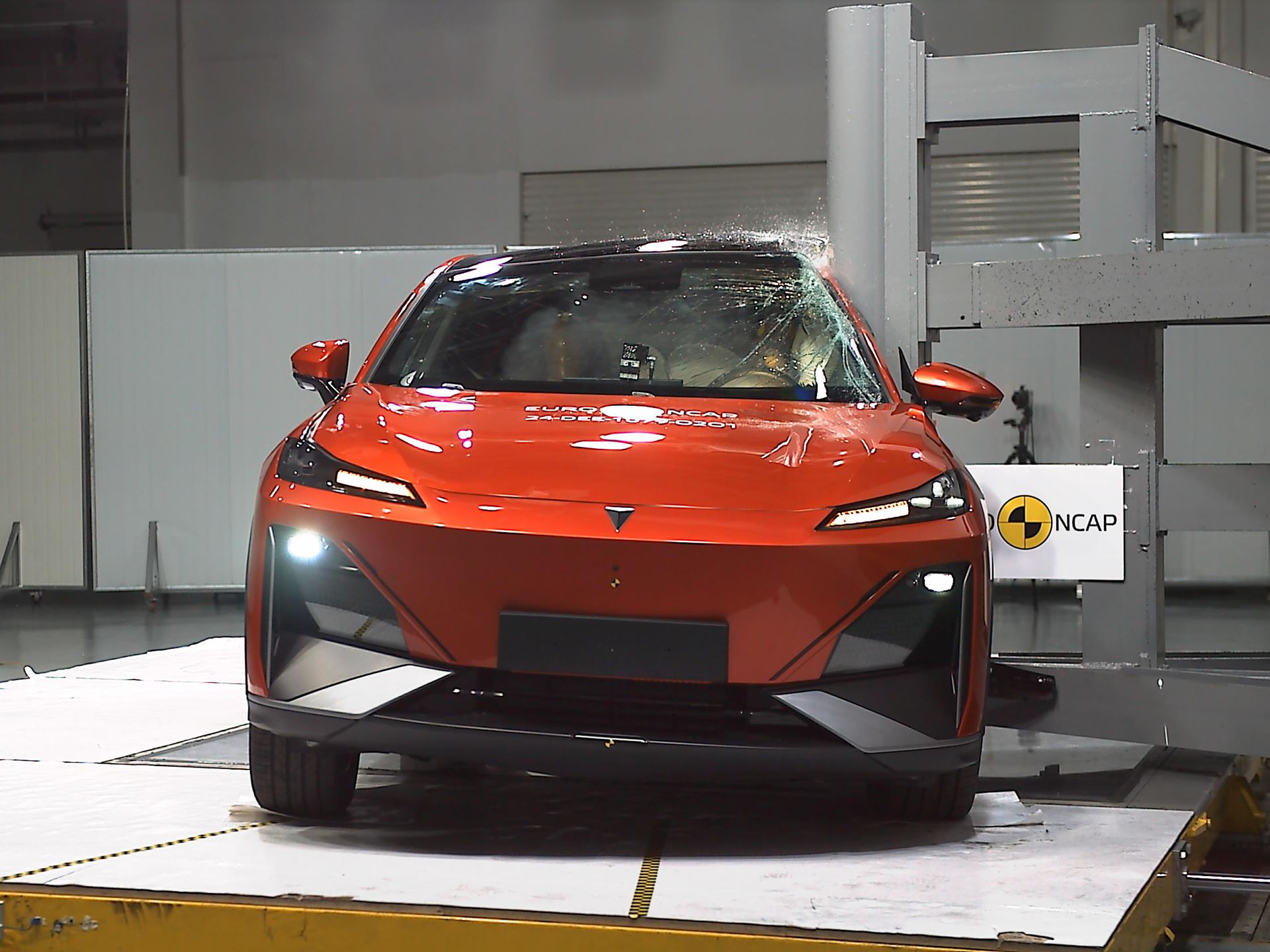 Deepal S07 Side Pole test 2024