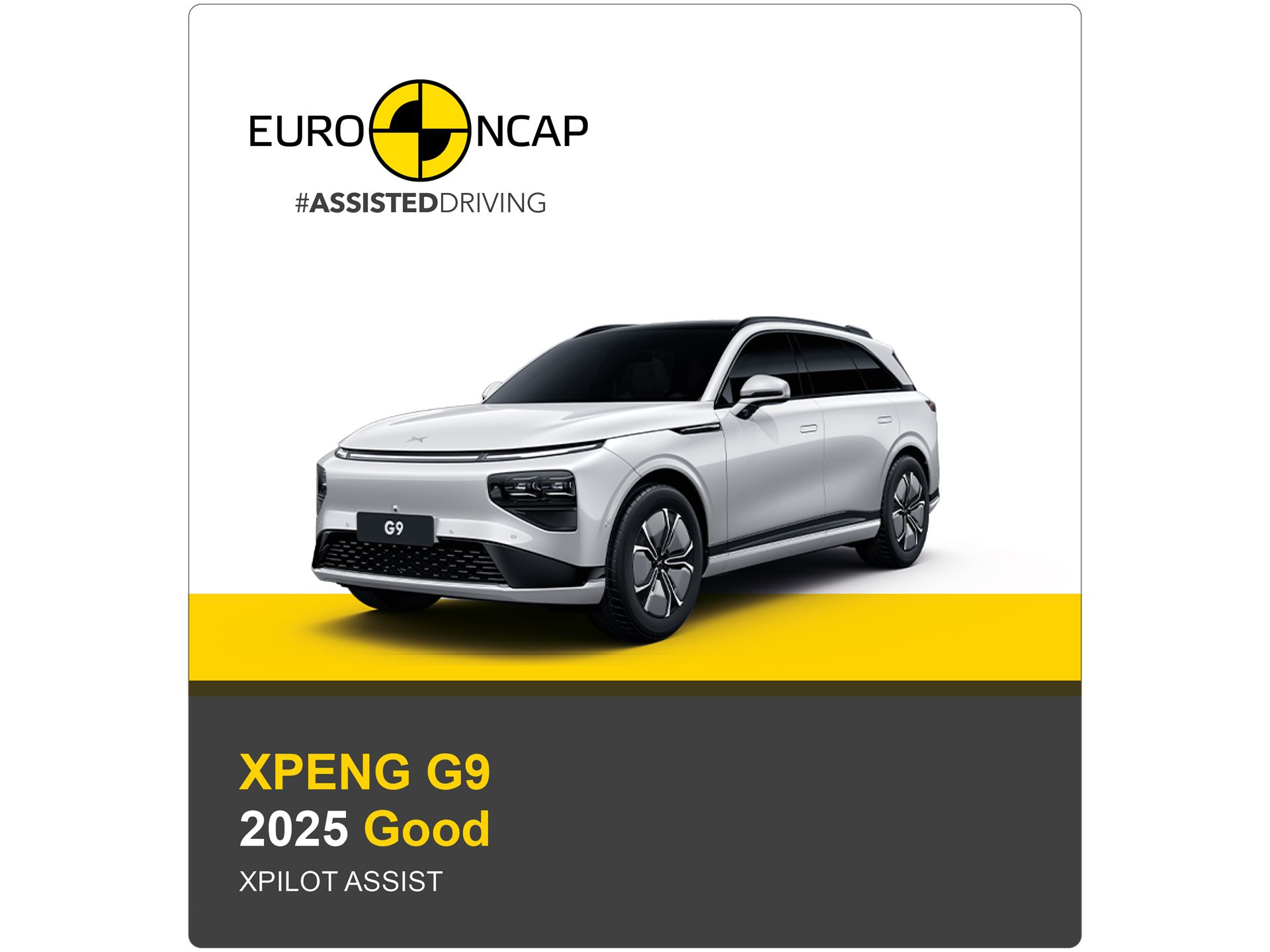 XPENG G9 Euro NCAP Assisted Driving Results 2025