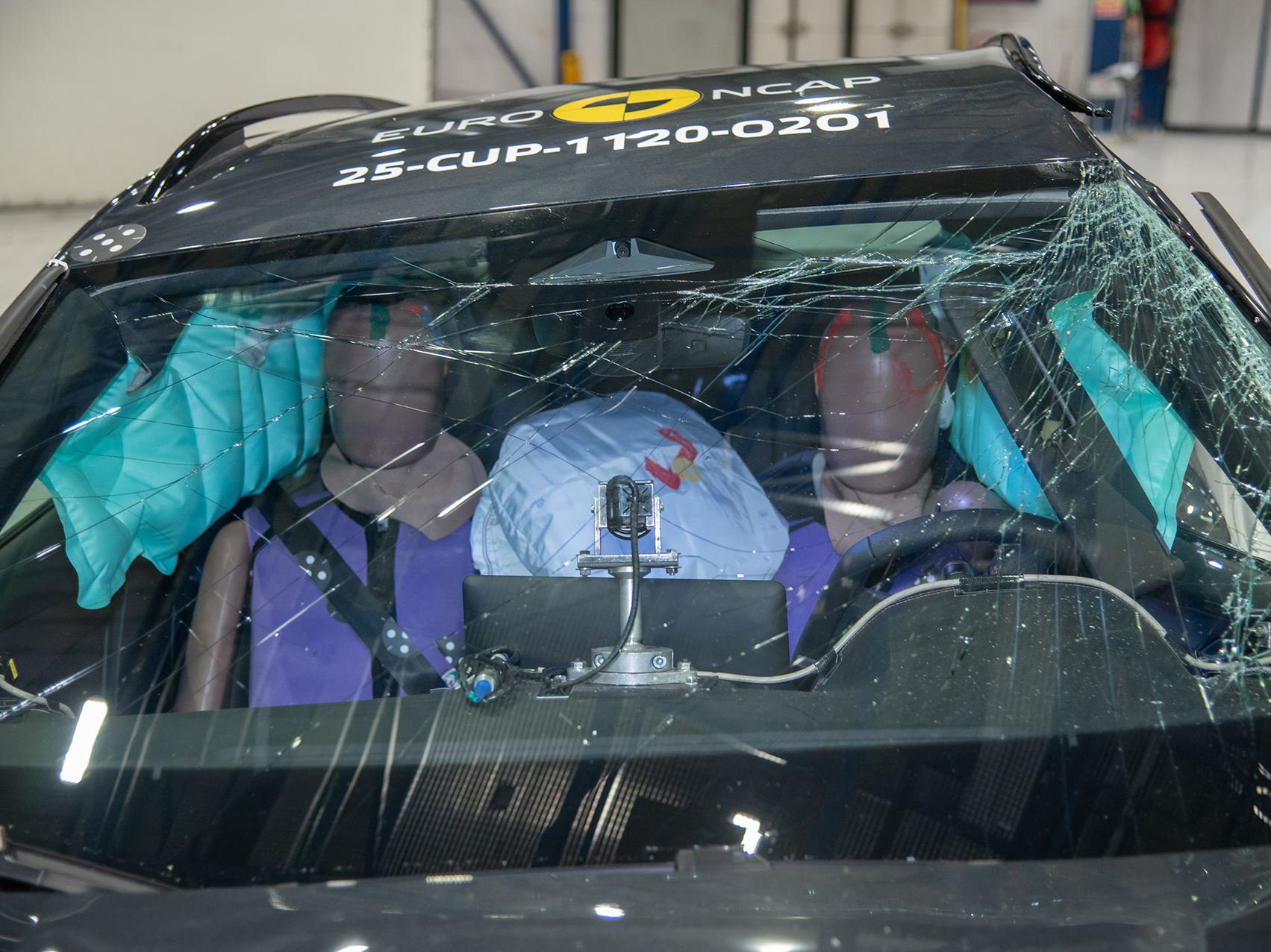 CUPRA Formentor Far Side impact test 2025 after crash