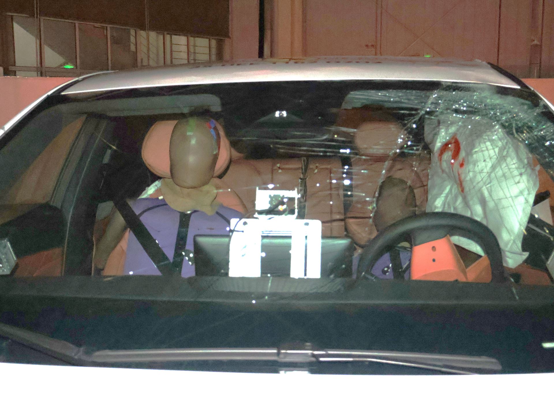 Deepal S05 Far Side impact test 2025 after crash