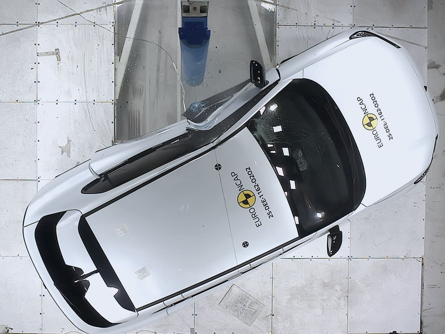 Deepal S05 Side Pole test 2025 after crash