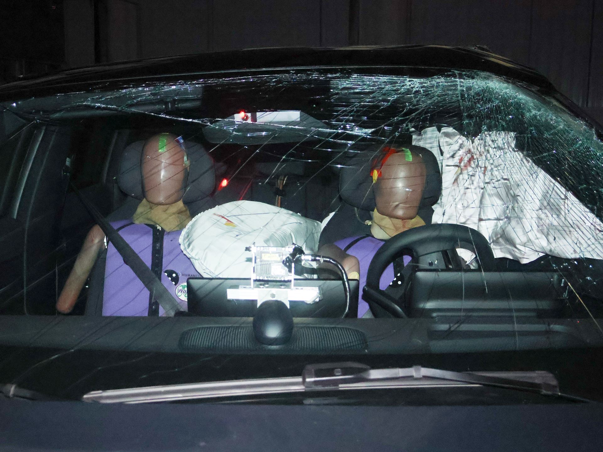 EXLANTIX ET Far Side impact test 2025 after crash