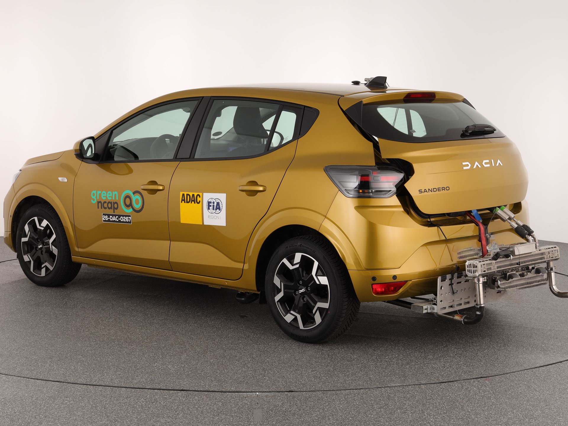 Dacia Sandero Green NCAP results 2026