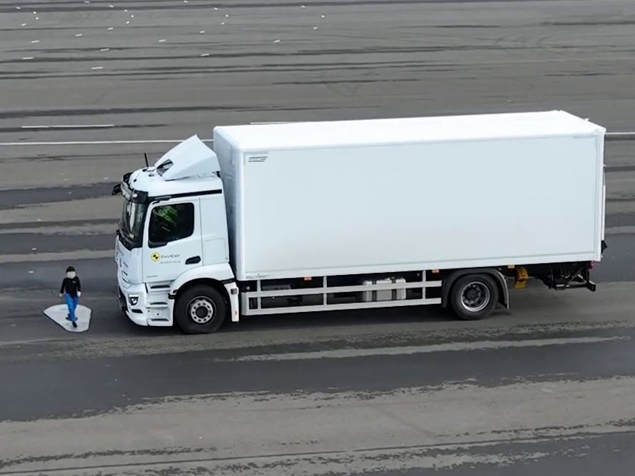 Mercedes Benz Actros Commercial Truck Safety Tests 2026