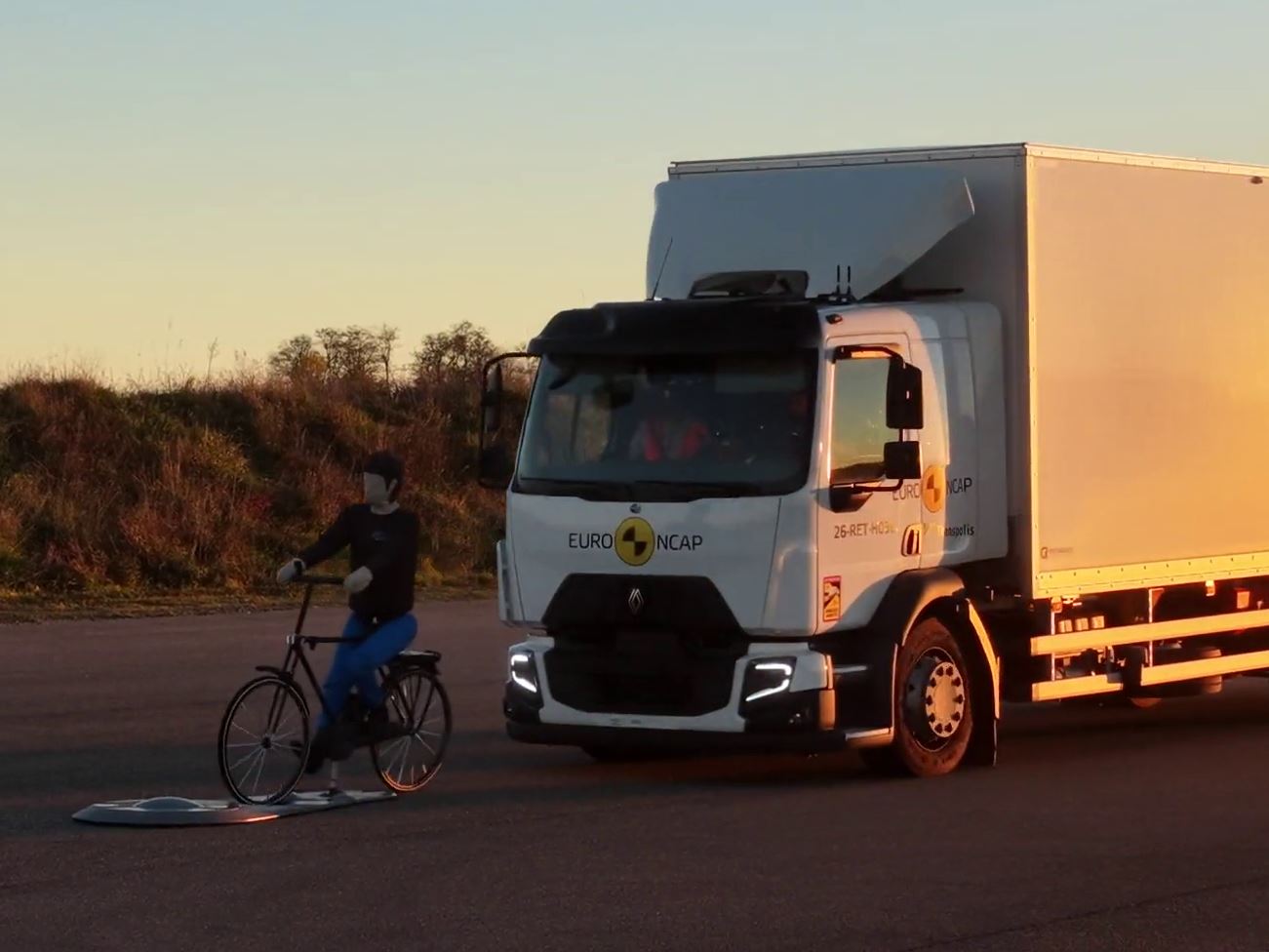 Renault Trucks D Medium Commercial Truck Safety Tests 2026