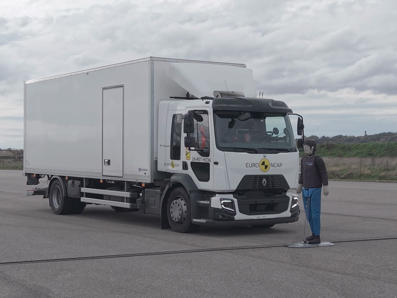 Renault Trucks D Medium Commercial Truck Safety Tests 2026