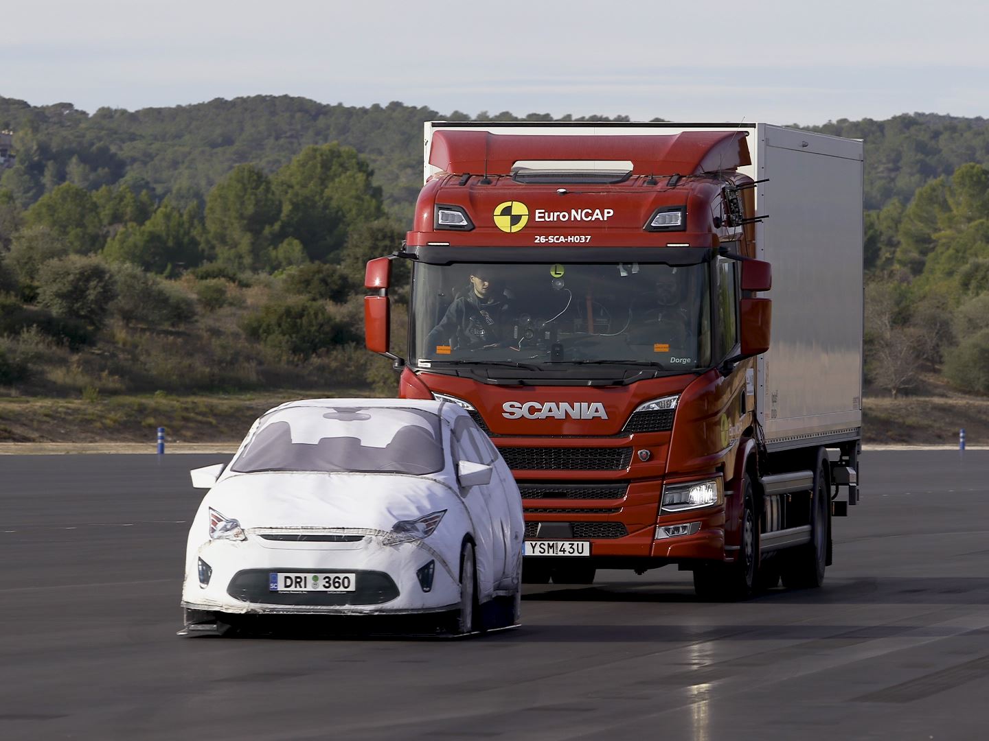 Scania P series Commercial Truck Safety Tests 2026