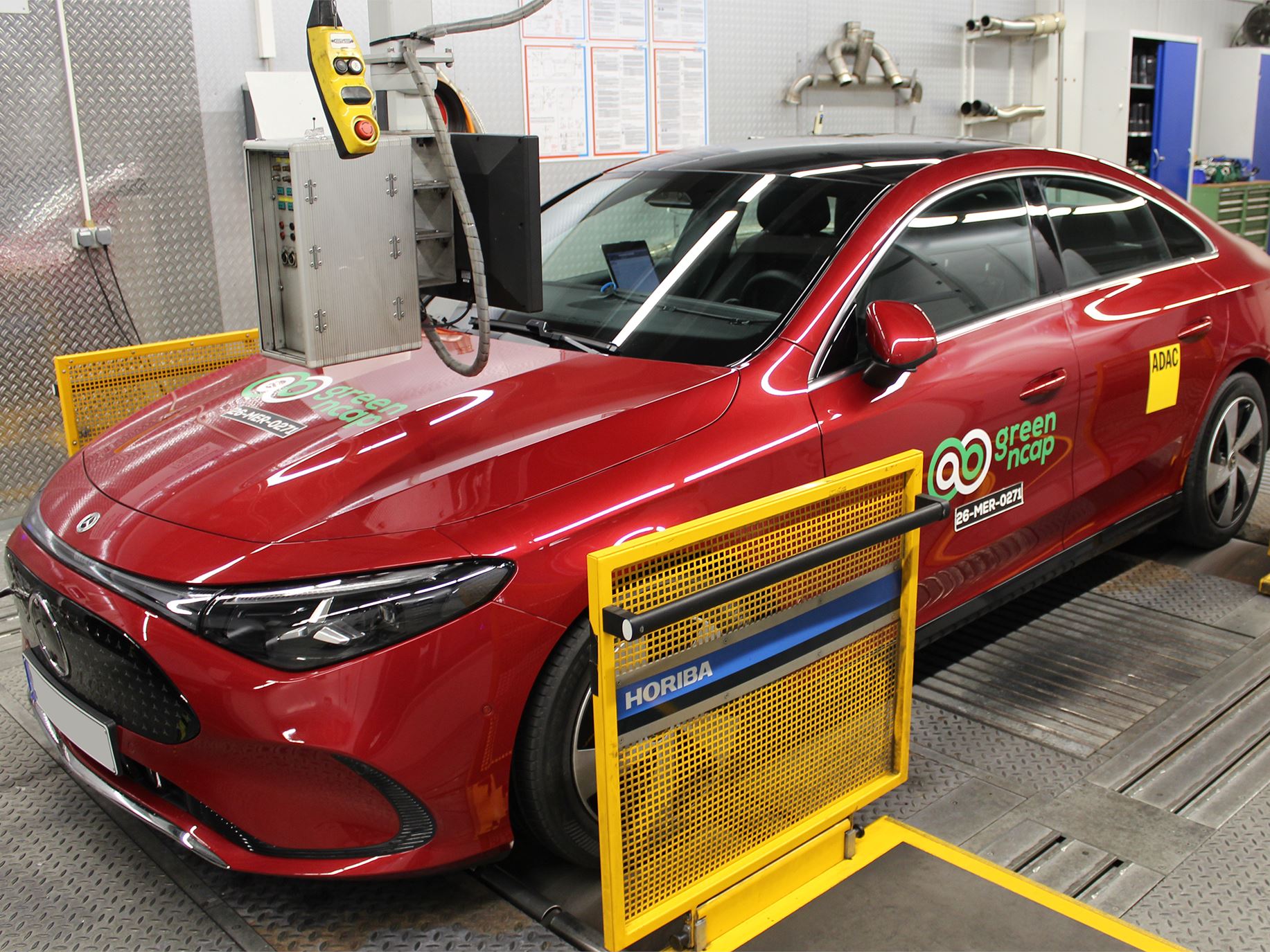 Mercedes Benz CLA Green NCAP results 2026