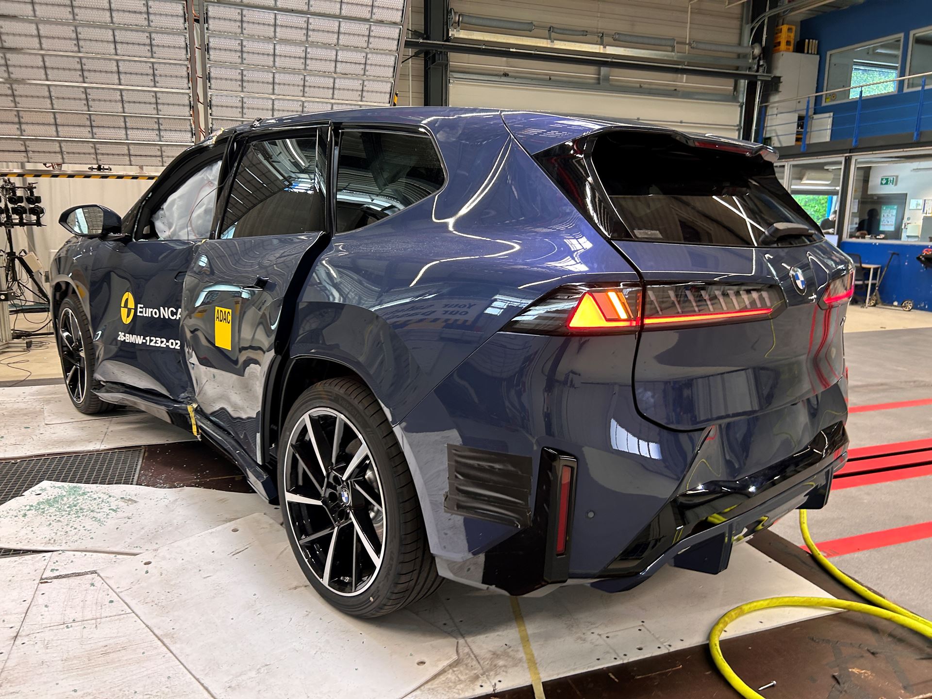BMW iX3 PO test 2026 after crash