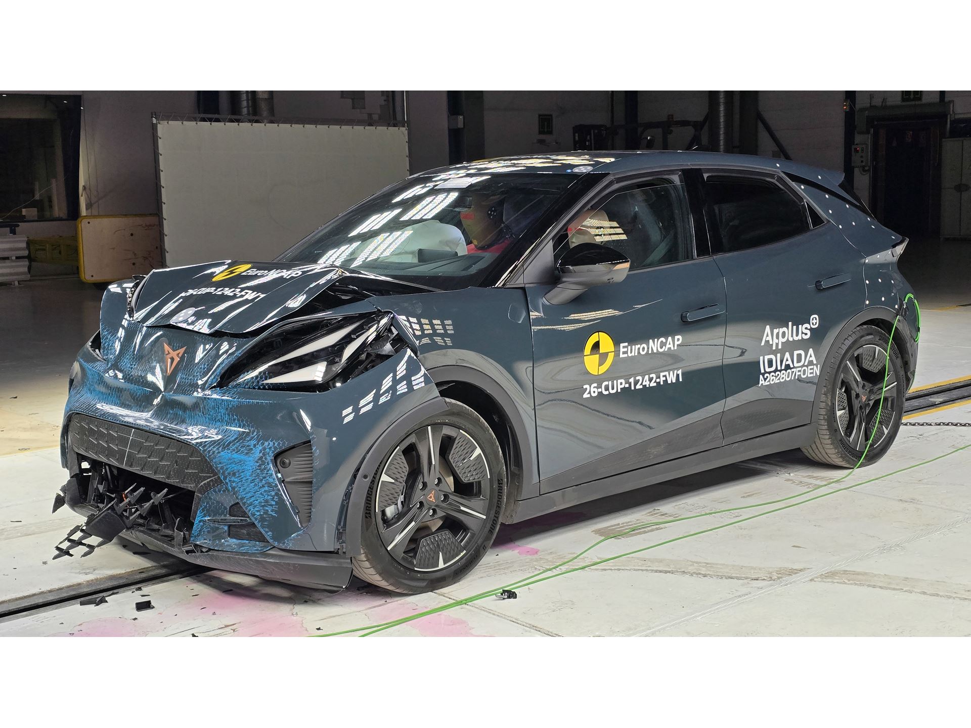 CUPRA Raval FW test 2026 after crash