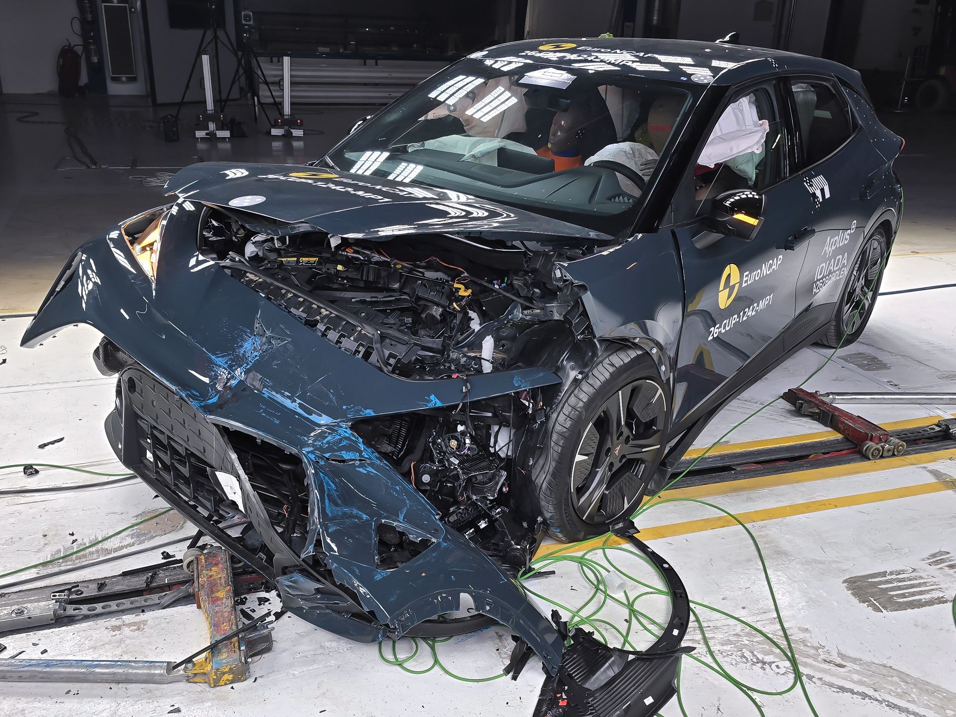 CUPRA Raval MPDB test 2026 after crash