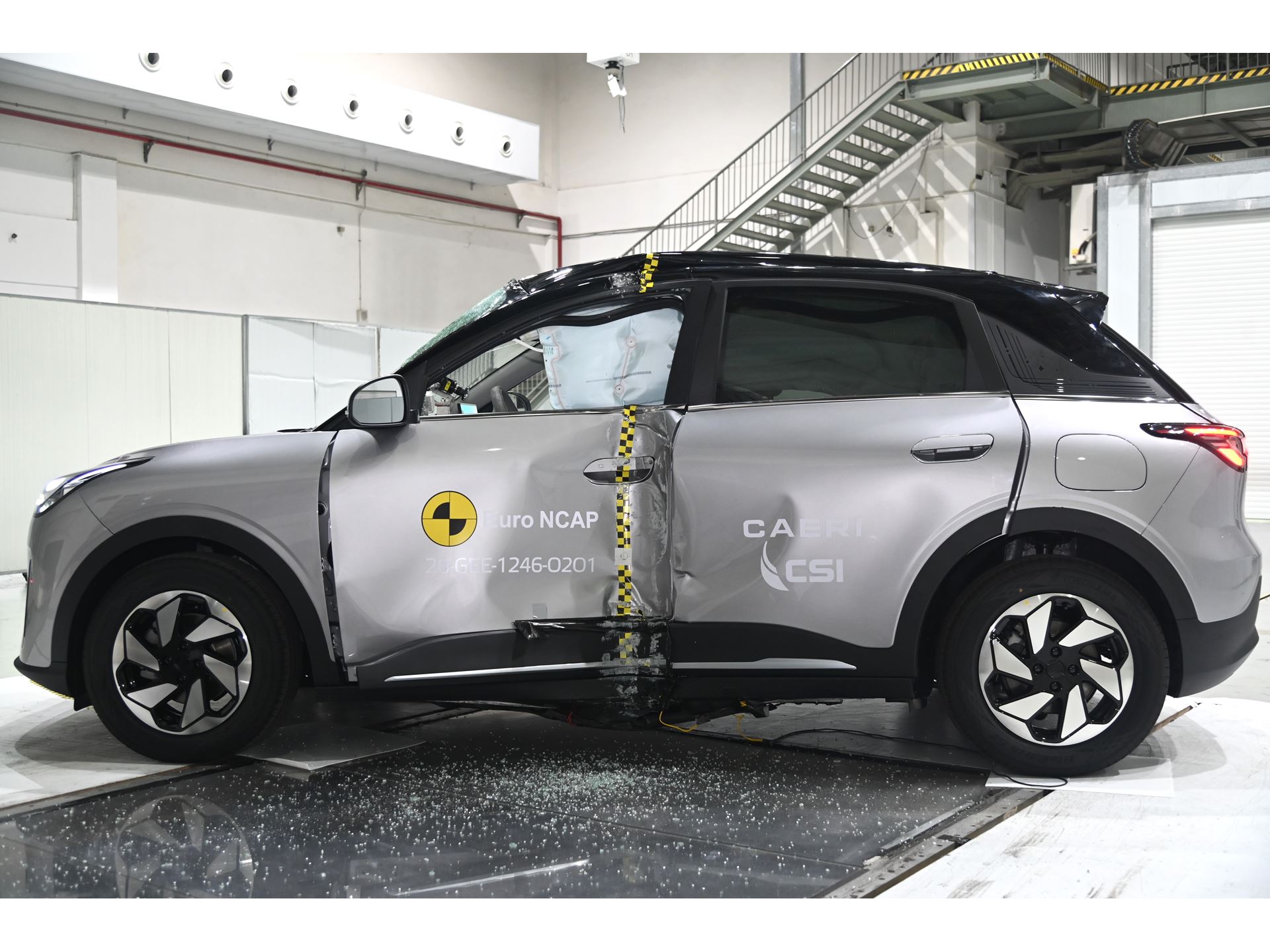 GEELY E2 PO test 2026 after crash