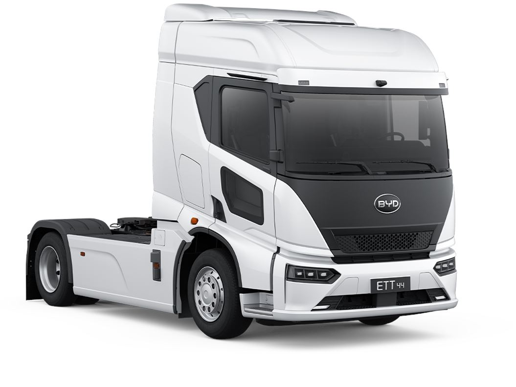 BYD ETT 44 4x2 tractor unit 2026 press image