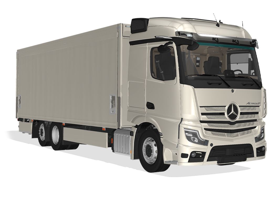 Mercedes Benz Actros F 6x2 rigid 2026 press image